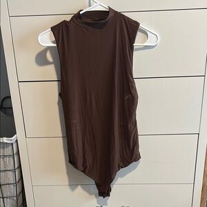 Sleeveless Brown Smoothez Bodysuit